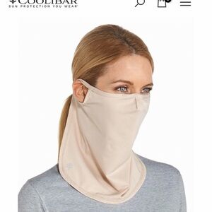 Coolibar Tan Face Mask